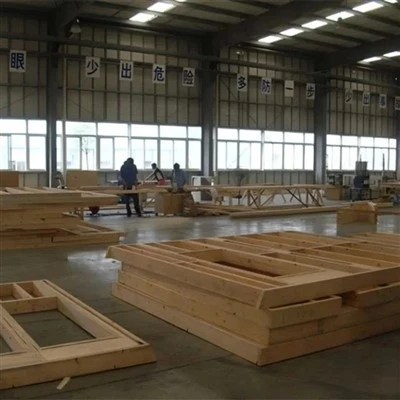 Prefab houten buitenmuur